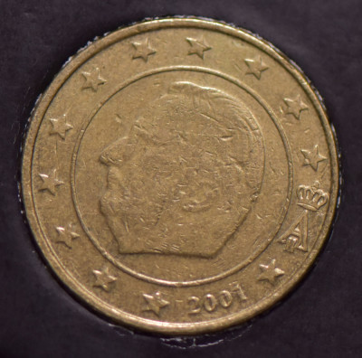 10 euro cent Belgia 2001 foto