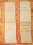 Set 4 reviste Fizica si Chimie din 1982 (Nr. 6, 8, 9, 11)