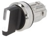 Comutator Rotativ 22mm Alb IP67