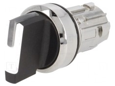 Comutator Rotativ 22mm Alb IP67