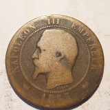 Franta 10 centimes 1853 D Napoleon III, Europa