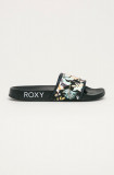 Cumpara ieftin Roxy papuci Slippy femei, culoarea negru ARJL100909
