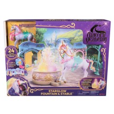 UNICORN ACADEMY SET DE JOACA FANTANA SI GRAJD STARGLOW SI UNICORNUL WILDSTAR SuperHeroes ToysZone