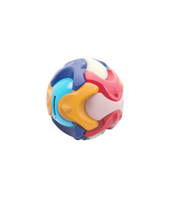 Pusculita sub forma de minge, de construit, din plastic, 16.5x16.5x16.5, multicolor foto