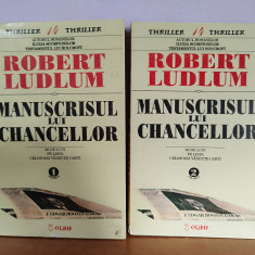 Robert Ludlum – Manuscrisul lui Chancellor (2 vol)+ Osterman Weekend (thriller)