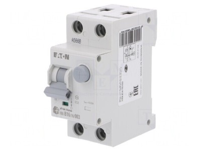 &amp;Icirc;ntrerupător RCBO 16A 30mA 1P+N 230V IP20 foto
