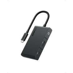 Anker Docking Station 5 in 1 HDMI 4K, 2 USB 3.2 Gen1, USB C PD 100W, negru A8356G11
