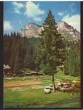 CPIB 22219 - CARTE POSTALA - LACUL ROSU, VEDERE, AUTOTURISM, Circulata, Fotografie