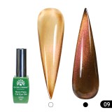 Cumpara ieftin Ojă Semipermanentă Neon Party Cat Eye Global Fashion 009, 8ml - Efect 3D, Ușor de Aplicat, Rezistență 3 Săptăm&acirc;ni