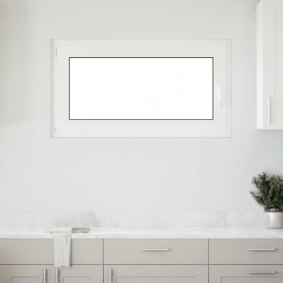 Fereastră de subsol &amp;bdquo;RISOR&amp;rdquo; 110x70 cm oscilo-batantă DIN st&amp;acirc;nga, albă foto