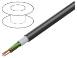 Cablu BITNER BiT 1000 H Power 3G1,5mm&sup2; Cupru PVC Negru 600V 1kV EM9739