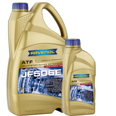Pachet 5 litri ulei Ravenol ATF JF506E pentru transmisie automata foto