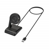 Docking stand kwmobile pentru Ticwatch Pro 3 Lite/Pro 3, Plastic, Negru, 59814.01