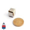 Magnet neodim cub 15 mm rotunjit