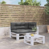 vidaXL Perne de paleți, 3 buc., antracit, material textil