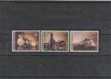 Polynesia 1996 - Arta, Muzica, Instrumente muzicale, serie 3 valori, dantelate , MNH, Mi. 713-715