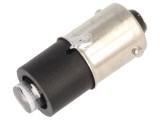 Lampă LED roșie MARL BA9S 230VAC 5mm T3 1/4 cod 215-501-76-38