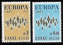 Grecia 1972 - Europa-cept.2v.neuzat,perfecta stare(z) foto