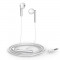 Casti audio Huawei AM116, In-Ear, 1.1 m, Alb