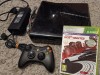 XBOX360 consola XBOX 360 model nou slim + 1 joc original Need for Speed Most Wanted *(curse de masini auto)
