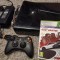 XBOX360 consola XBOX 360 model nou slim + 1 joc original Need for Speed Most Wanted *(curse de masini auto)