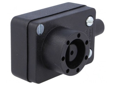 Conector Circular Lipire Terminal Șurub Mamă 9mm 6A 8 PIN foto
