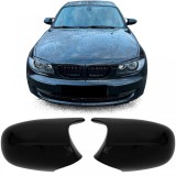 Capace oglinzi de schimb negru lucios potrivite pentru BMW E81 E82 E87 E88 facelift Performance AutoTuning
