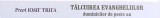 TALCUIREA EVANGHELIILOR DUMINICILOR DE PESTE AN de IOSIF TRIFA , 2017 * EDITIE CARTONATA
