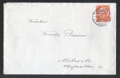 Germany REICH 1933 Postal History Rare Cover Rodach to Mitwitz D.650