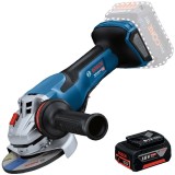 Bosch GWS 18V-15 P + GBA - Polizor unghiular 125 mm + Acumulator Li-Ion 18 V 5 Ah