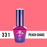 Lac gel MOLLY LAC UV/LED gel polish Fancy Fashion - Peach Shake 331, 10ml