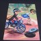 Carte Poștală Franța &ndash;Motocicletă Ilustrație Vintage