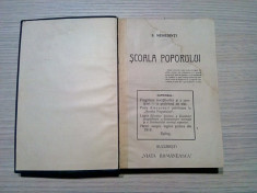 SIMION MEHEDINTI - 1. SCOALA POPORULUI - 1922; 2. ALTA CRESTERE -1922 foto