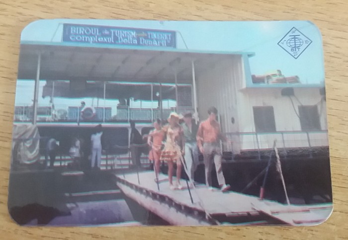 C9 9 - 1971 - Calendar de buzunar - reclama BTT - Delta Dunarii