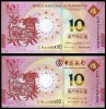MACAU █ SET COMEMORATIV █ 10 + 10 Patacas █ 2015 █ P-88-118 █ UNC █ necirculata