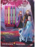 Cumpara ieftin Coloram cu Anna, Elsa si prietenii lor. Carte de colorat cu 4 creioane cerate. Regatul de Gheata II/***