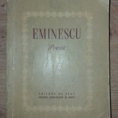Poezii- Mihai Eminescu prefata de Mihail Sadoveanu 1952
