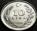 Cumpara ieftin Moneda 10 LIRE - TURCIA, anul 1984 *cod 530 B