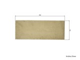 Caramida din samota refractara 35 x 13,5 x 2,5 cm Strend Pro