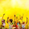 Pudra Holi Neon UV Albastru, 100g, ProCart - Efecte Glow, Petreceri, Cluburi, Biodegradabila, Non-Toxica