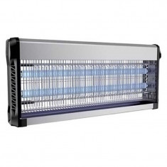 Aparat anti-insecte, lumina UV, 2 x 20 W, carcasa aluminiu, Negru