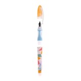 Set stilou - Strigo cerneala cu stergere, 2 rezerve si radiera - Retro | Strigo