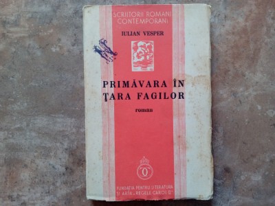 PRIMAVARA IN TARA FAGILOR - Iulian Vesper , 1938 foto