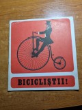 Biciclistii - inspectoratul general al militiei - directia circulatie - anii &#039;70