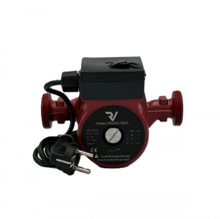 Pompa de Recirculare Apa cu 3 Trepte de Viteza 72W Roval LRS25/4-180G
