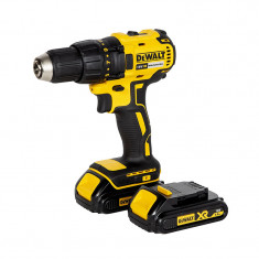 Masina de gaurit DeWalt, 350 W, 1750 rpm, 18 V, 1.5 Ah, 2 acumulatori, plastic/metal foto