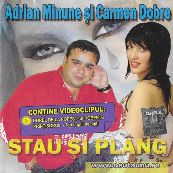 CD Stau Si Pl&acirc;ng - Adrian Minune, Liviu Puștiu, Vali Vijelie, original