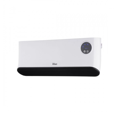 Aeroterma de perete Zilan, putere 2200 W, ecran LED, detector de ferestre deschise foto