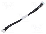 Cablu cu conectori PIN: 5 0,1m 125V 1A
