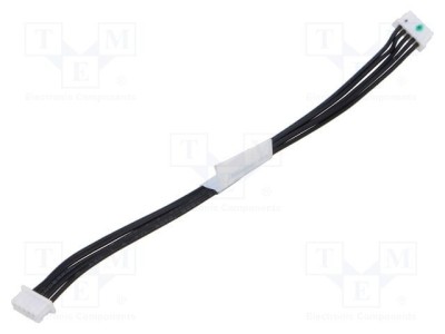Cablu cu conectori PIN: 5 0,1m 125V 1A foto
